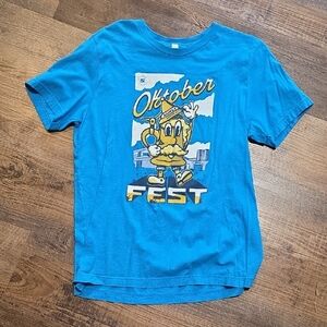 Bella Canvas Blue Oktoberfest Graphic T-Shirt